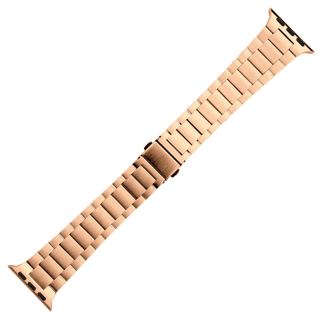 Rose Gold Slim Stainless Steel Band for Apple Watch