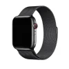 Black stainless steel Apple Watch with Milanese Loop magnetic mesh band