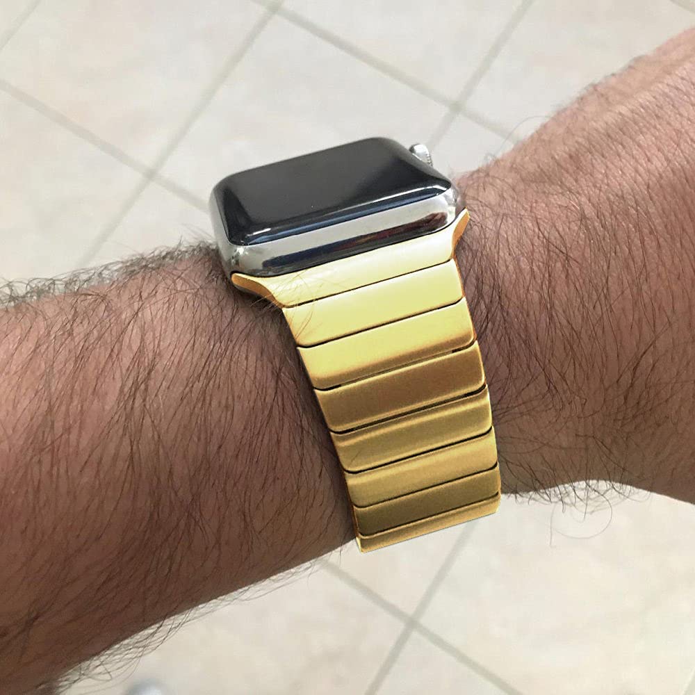 Gold Link Bracelet for Apple Watch - Image 3