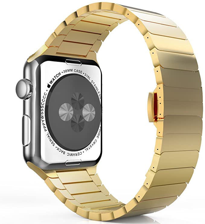 Gold Link Bracelet for Apple Watch