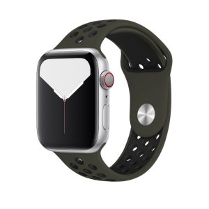 Army Green/Black Sport Band Active for Apple Watch