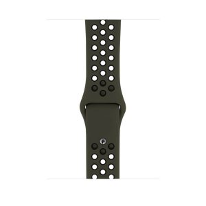 Alternative view of Army Green/Black Sport Band Active for Apple Watch