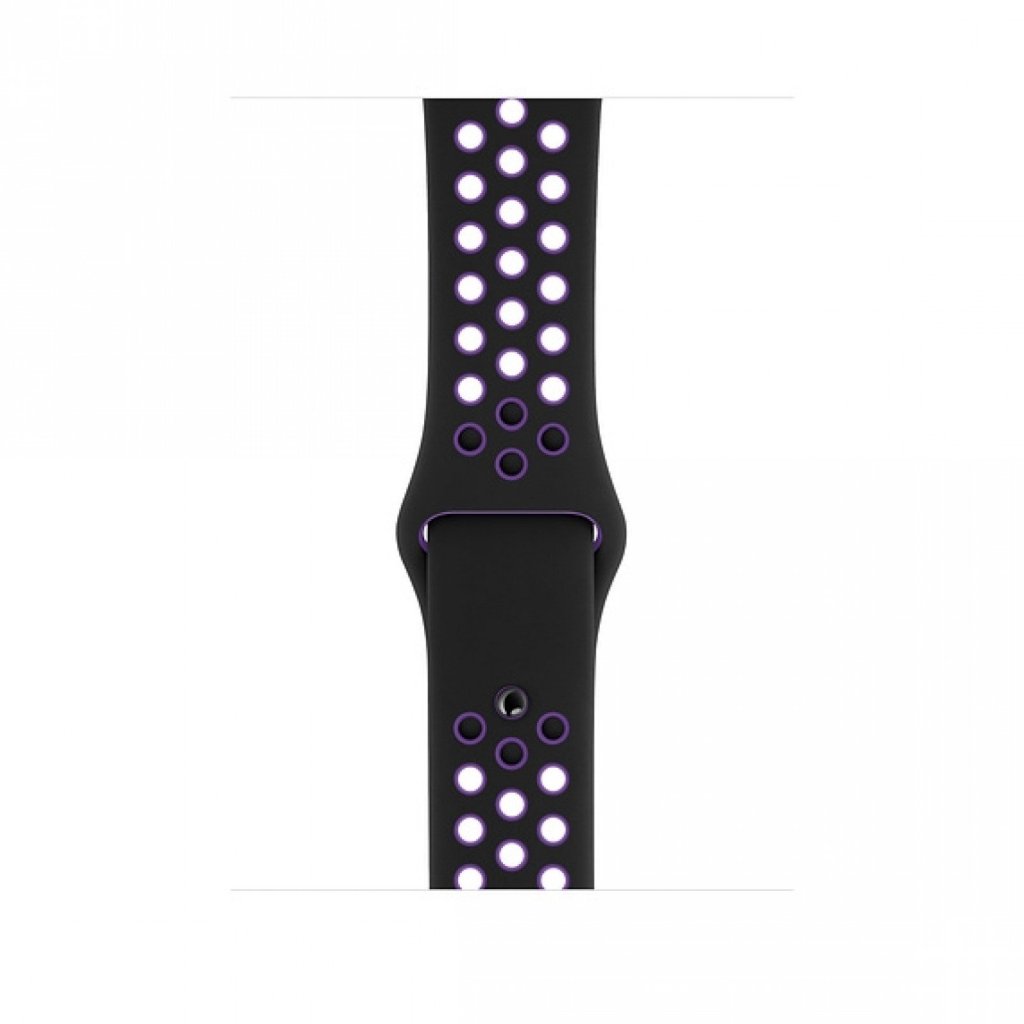Black/Hyper Grape Sport Band Active for Apple Watch - Image 2