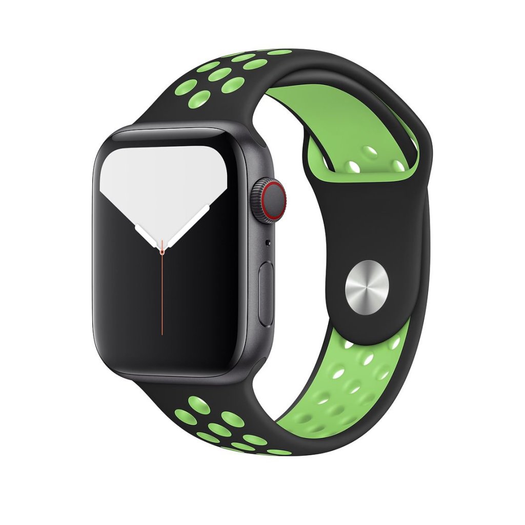 Black/Lime Blast Sport Band Active for Apple Watch