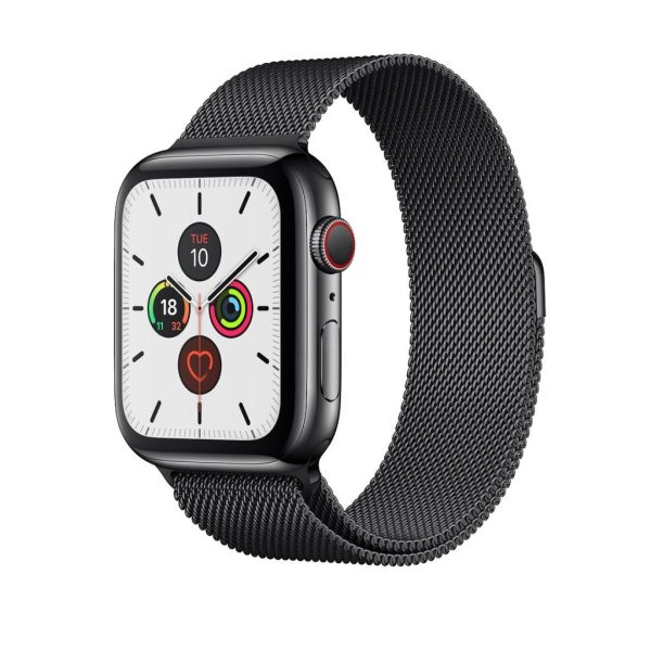 Black Milanese Loop for Apple Watch