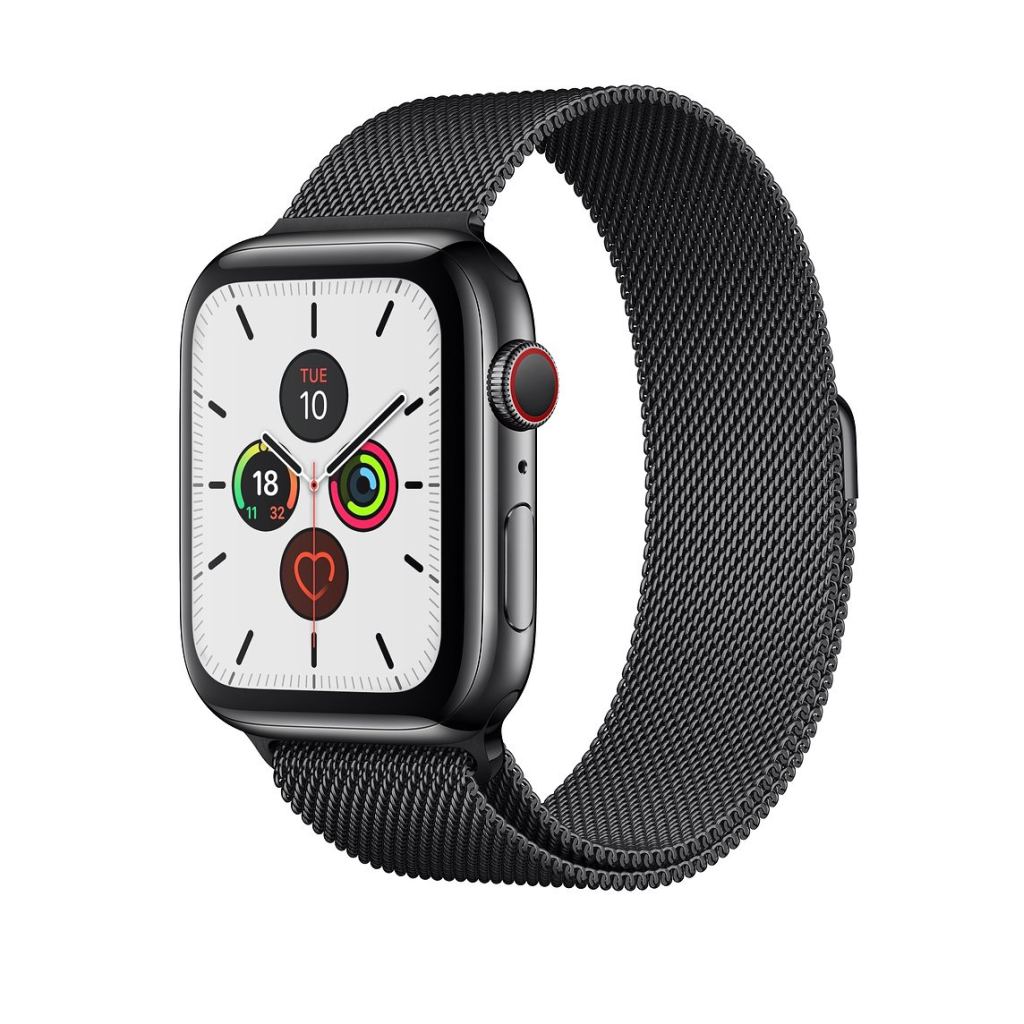 Black Milanese Loop for Apple Watch