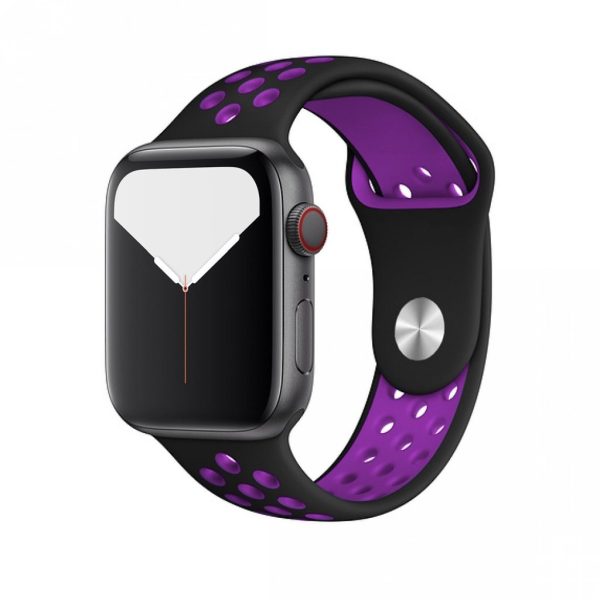 Black/Purple Sport Band Active for Apple Watch