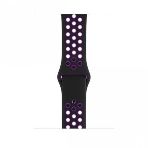 Alternative view of Black/Purple Sport Band Active for Apple Watch