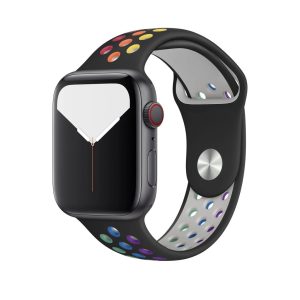 Black/Rainbow Pride Sport Band Active for Apple Watch