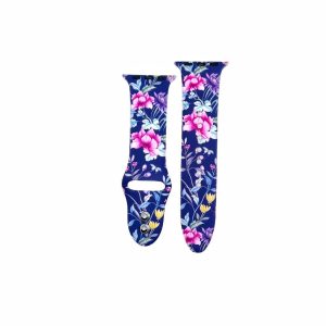 Blue garden Printed Sport Band for Apple Watch