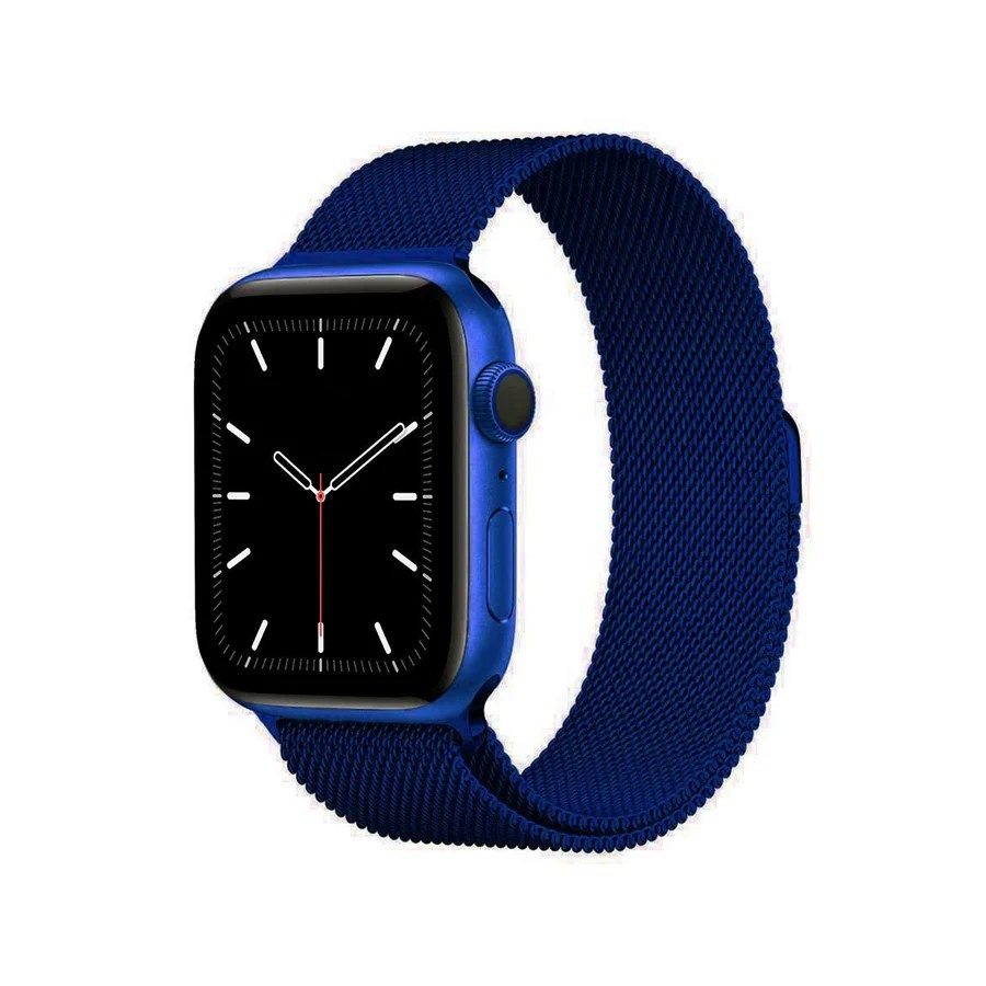 Blue Milanese Loop for Apple Watch