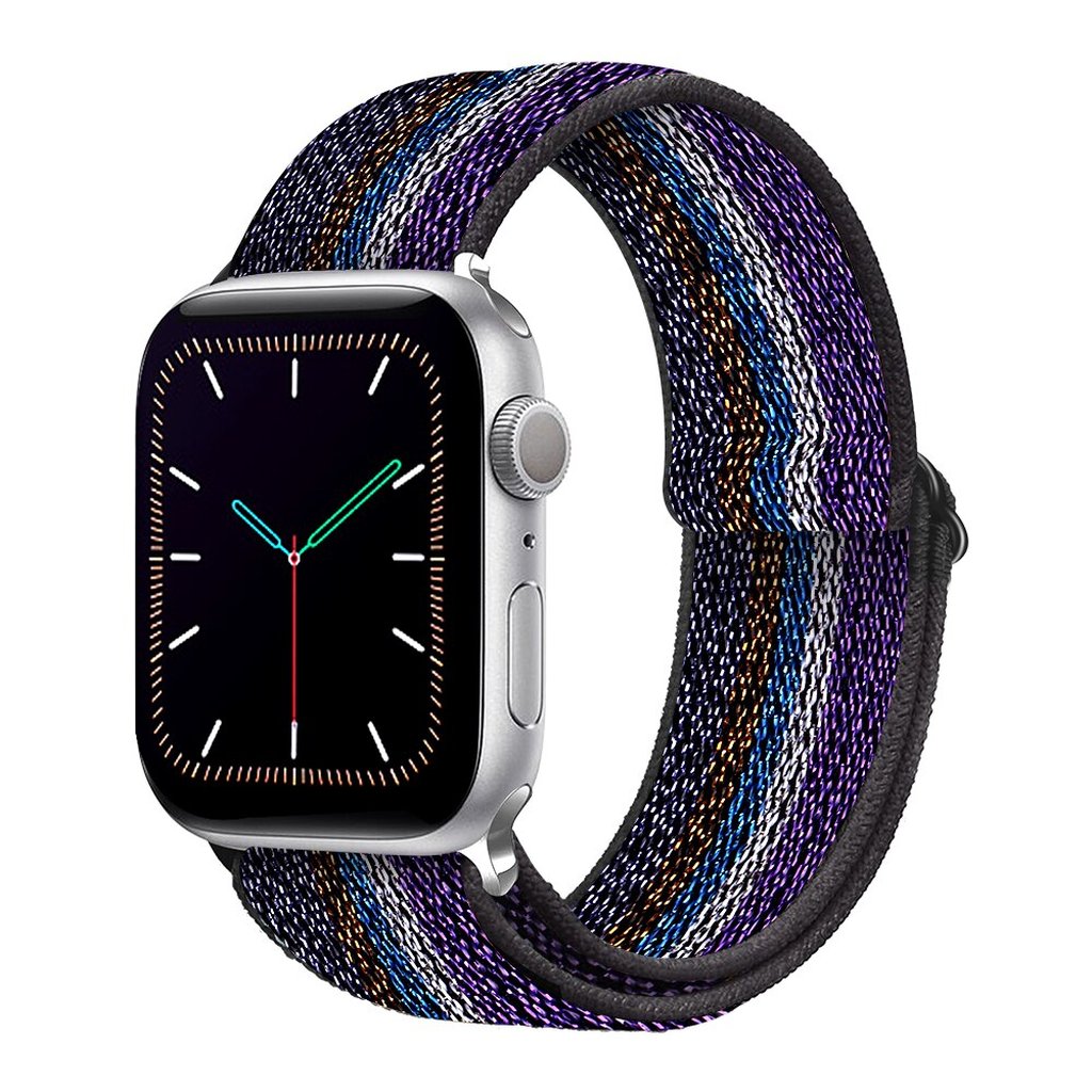 Boho Purple Elastic Loop for Apple Watch