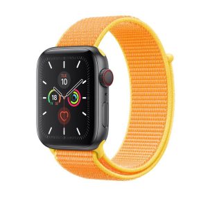 Canary Yellow Sport Loop For Apple Watch