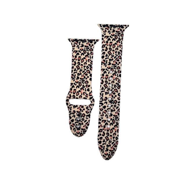 Cheetah Printed Sport Band for Apple Watch