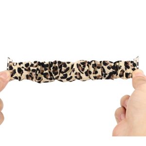 Alternative view of Cheetah Scrunchie Loop Band for Apple Watch