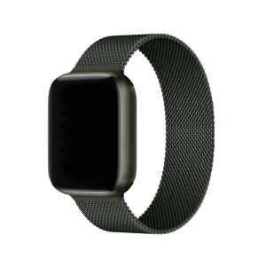 Dark Green Milanese Loop For Apple Watch