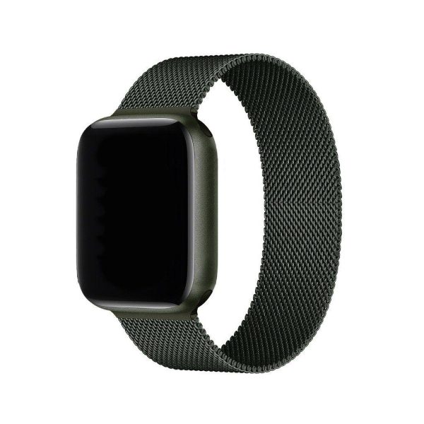 Dark Green Milanese Loop For Apple Watch
