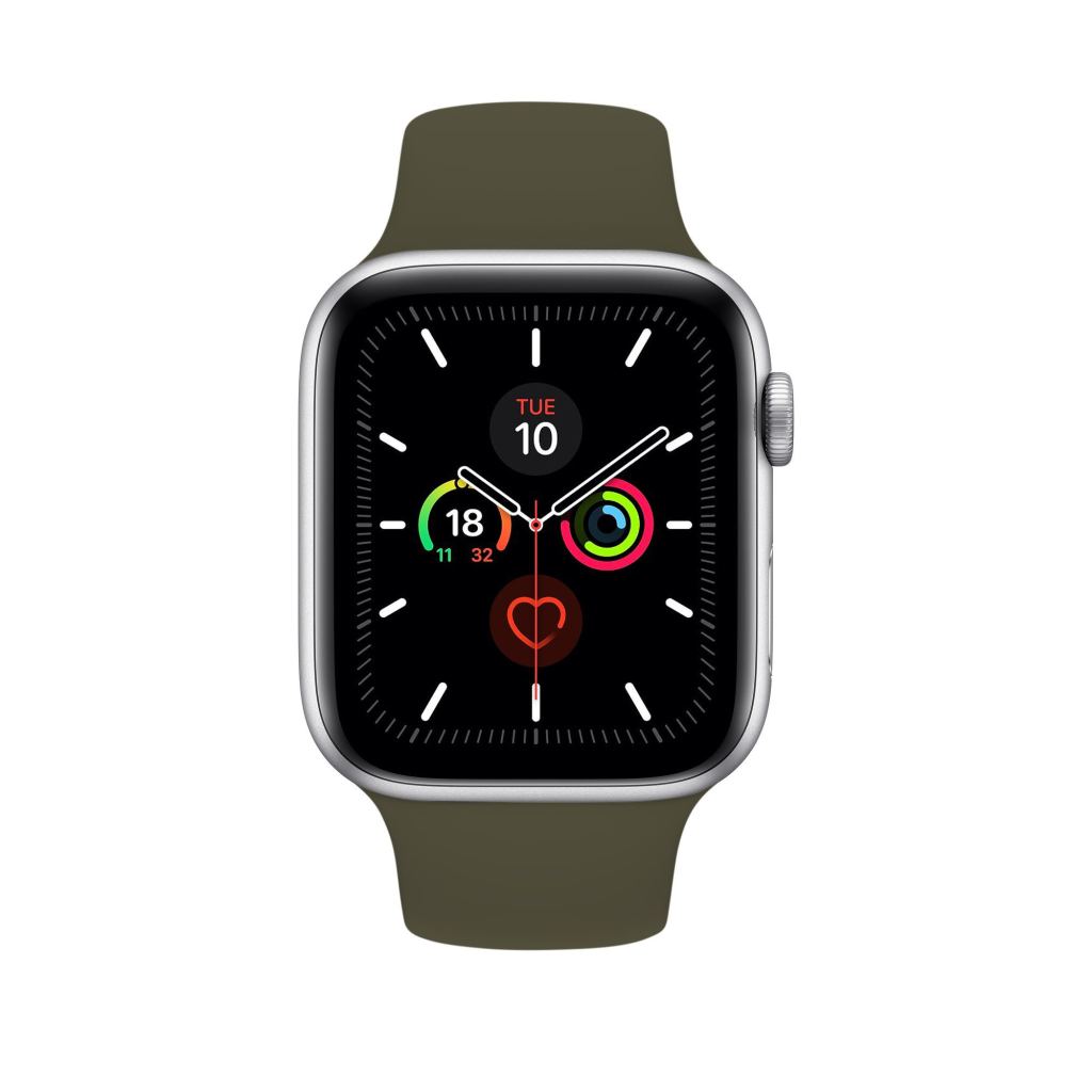 Dark Olive Sport Band for Apple Watch - Image 3