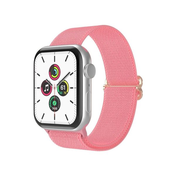 Deep Pink Elastic Loop Band for Apple Watch
