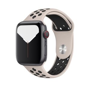 Desert Sand/Black Sport Band Active for Apple Watch