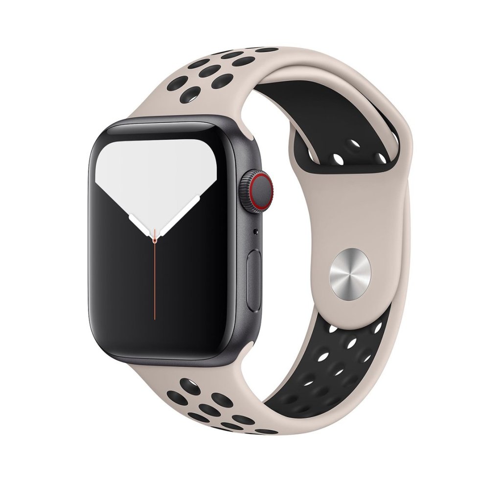 Desert Sand/Black Sport Band Active for Apple Watch