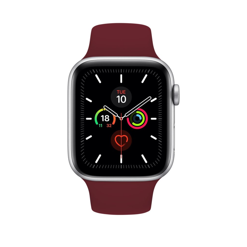 Wine Red Sport Band for Apple Watch - Image 2