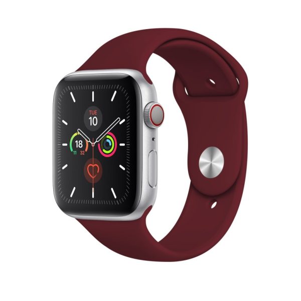 Wine Red Sport Band for Apple Watch