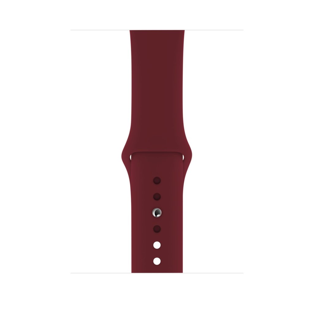Wine Red Sport Band for Apple Watch - Image 3