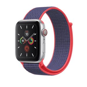 Electric Pink Sport Loop For Apple Watch