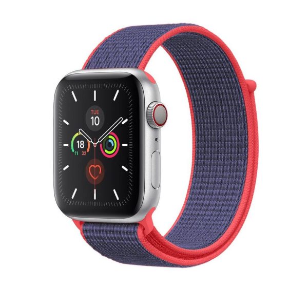 Electric Pink Sport Loop For Apple Watch