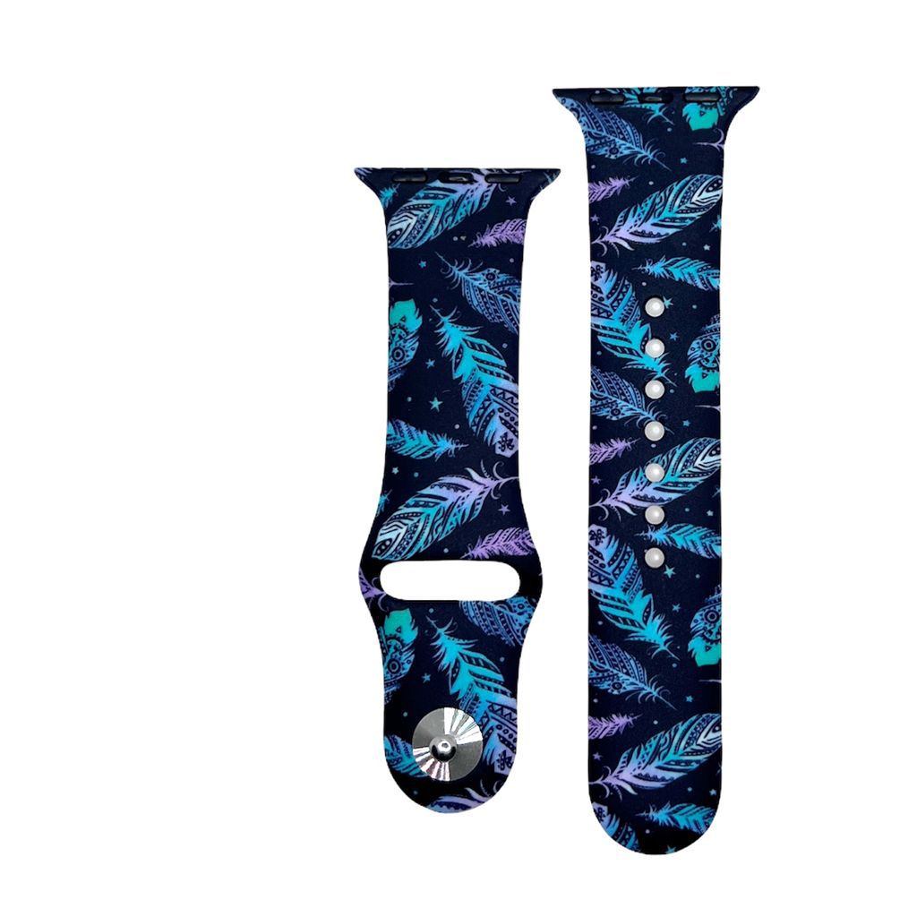 Fallen Fern Printed Sport Band for Apple Watch