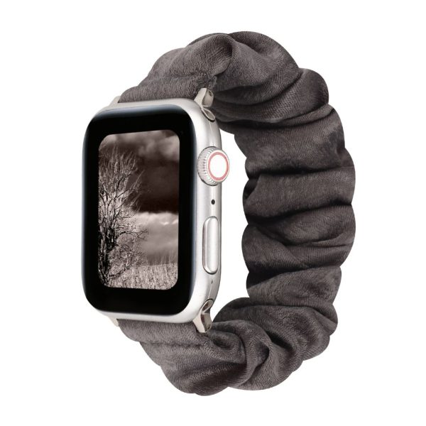 Grey Cardigan Scrunchie Loop Band for Apple Watch