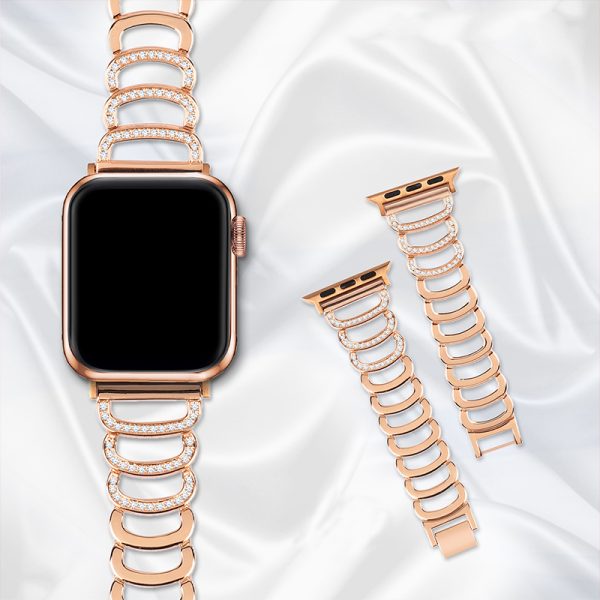 Halo Bracelet Band For Apple Watch in Rose Gold