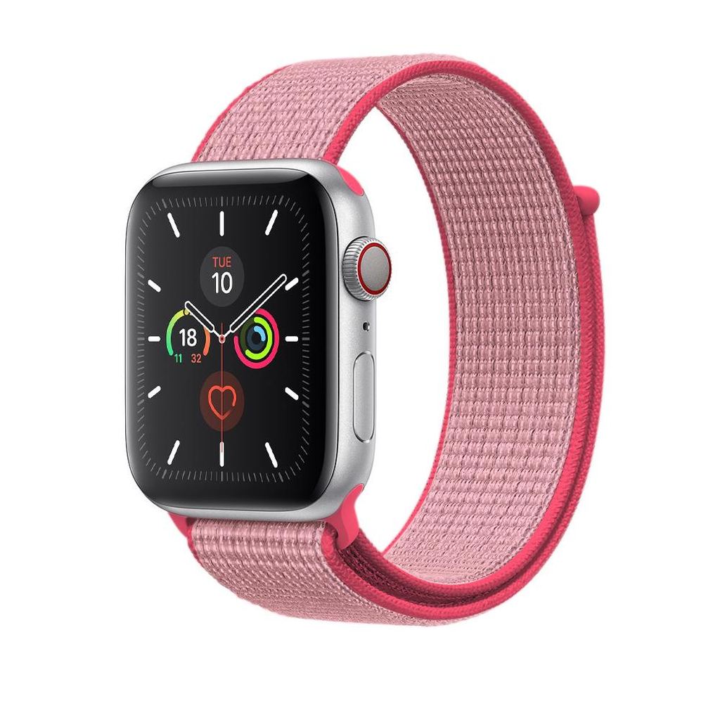 Hot Pink Sport Loop For Apple Watch