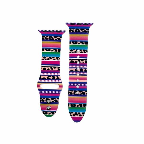 Leopard Totem Printed Sport Band for Apple Watch