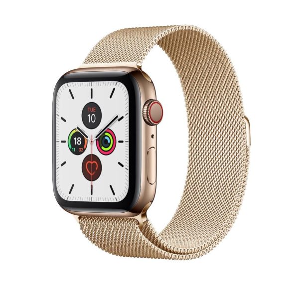 Light Gold Milanese Loop for Apple Watch