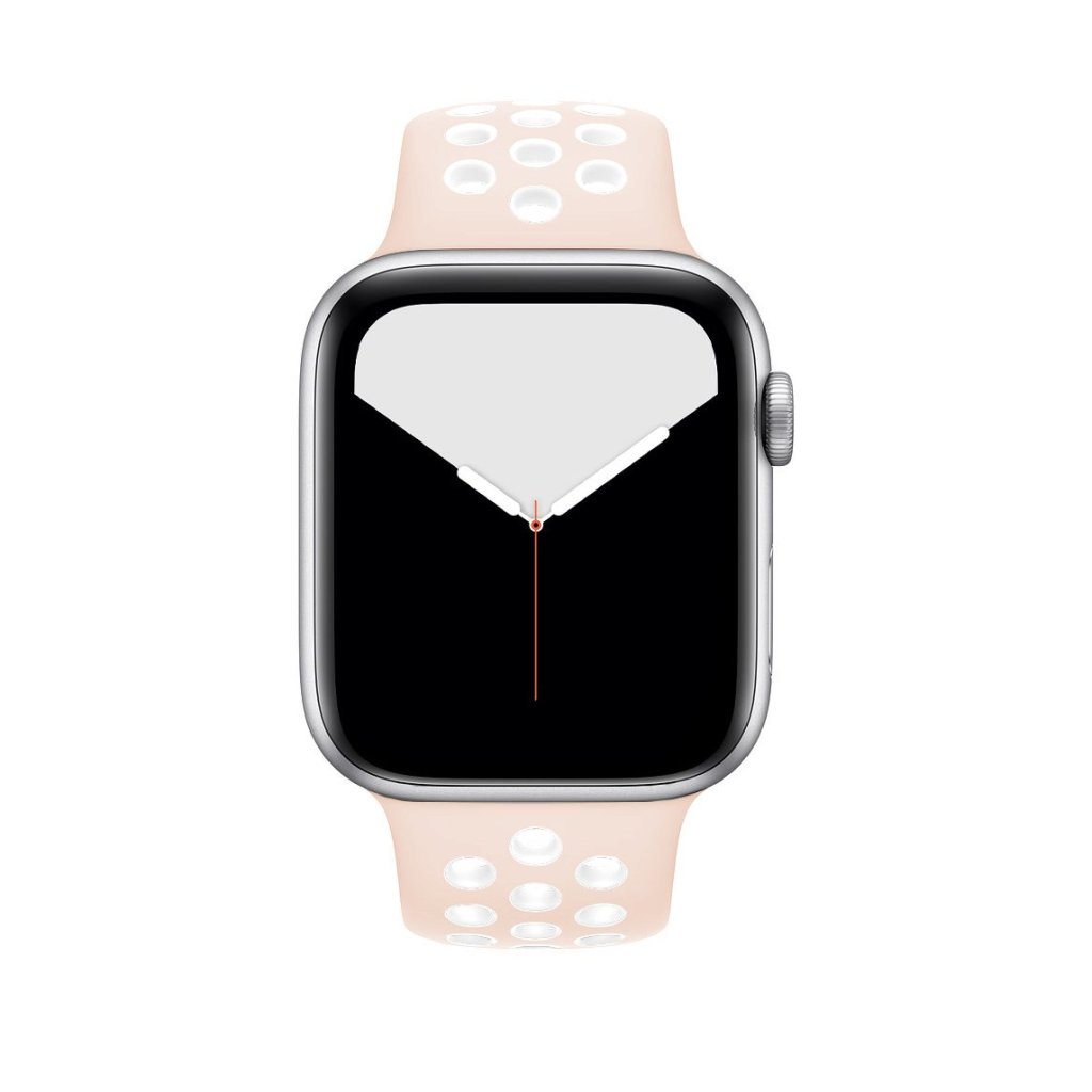 Light Pink/White Sport Band Active for Apple Watch - Image 3