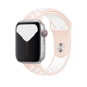 Light Pink/White Sport Band Active for Apple Watch