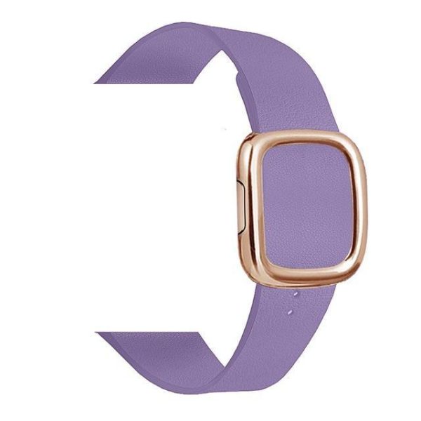 Lilac Rose Gold Modern Buckle For Apple Watch