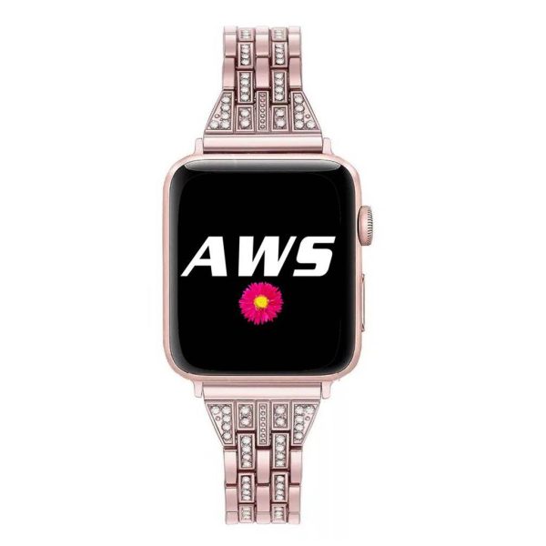 Manhattan Bracelet Rose Pink Stainless Steel Band for Apple Watch
