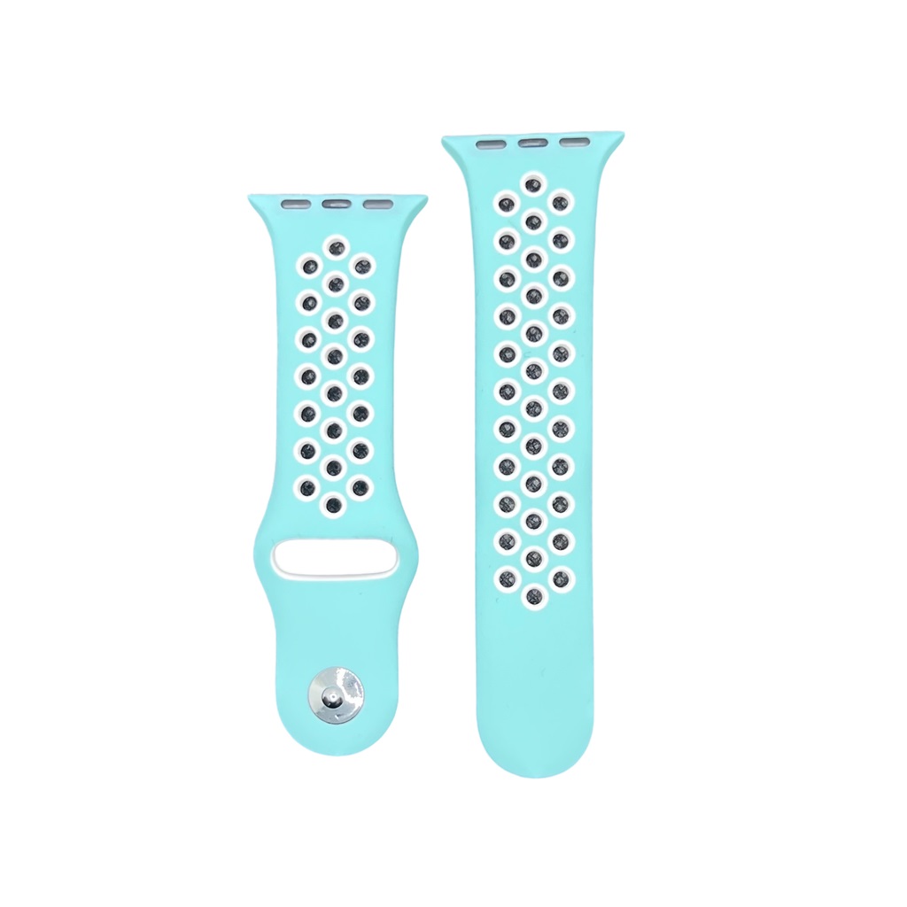 Marine/White Sport Band Active for Apple Watch