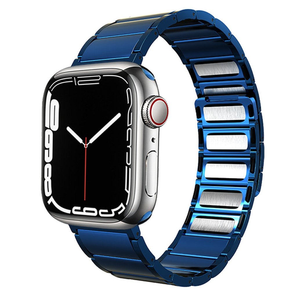 Maximus Magnetic Stainless Steel Band for Apple Watch in Blue
