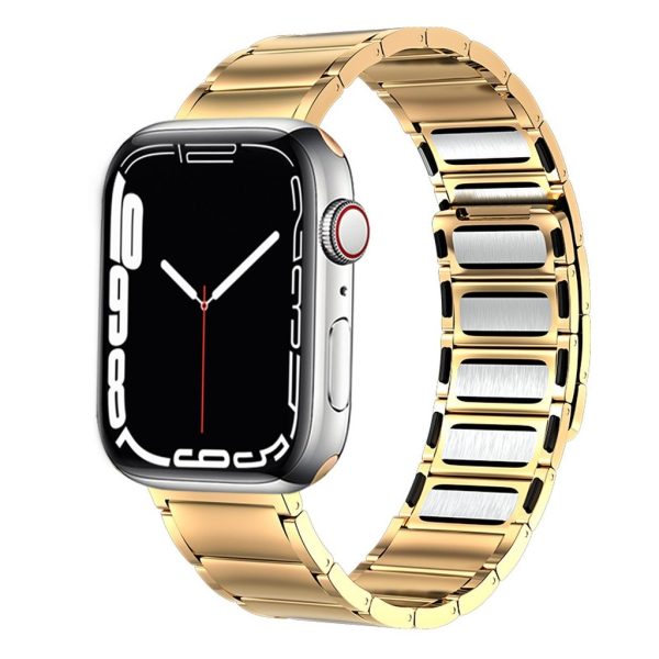 Maximus Magnetic Stainless Steel Band for Apple Watch in Gold