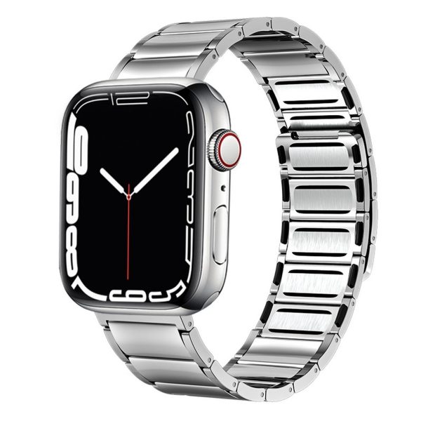 Maximus Magnetic Stainless Steel Band for Apple Watch in Silver