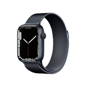 Midnight Milanese Loop For Apple Watch