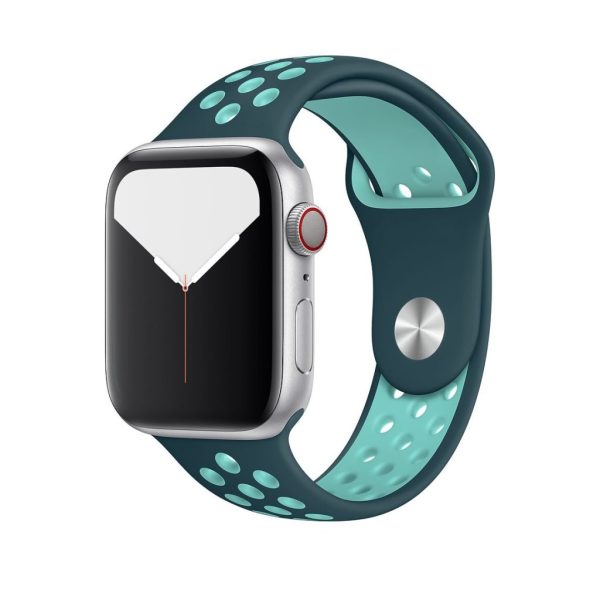Midnight Turquoise/Aurora Green Sport Band Active for Apple Watch
