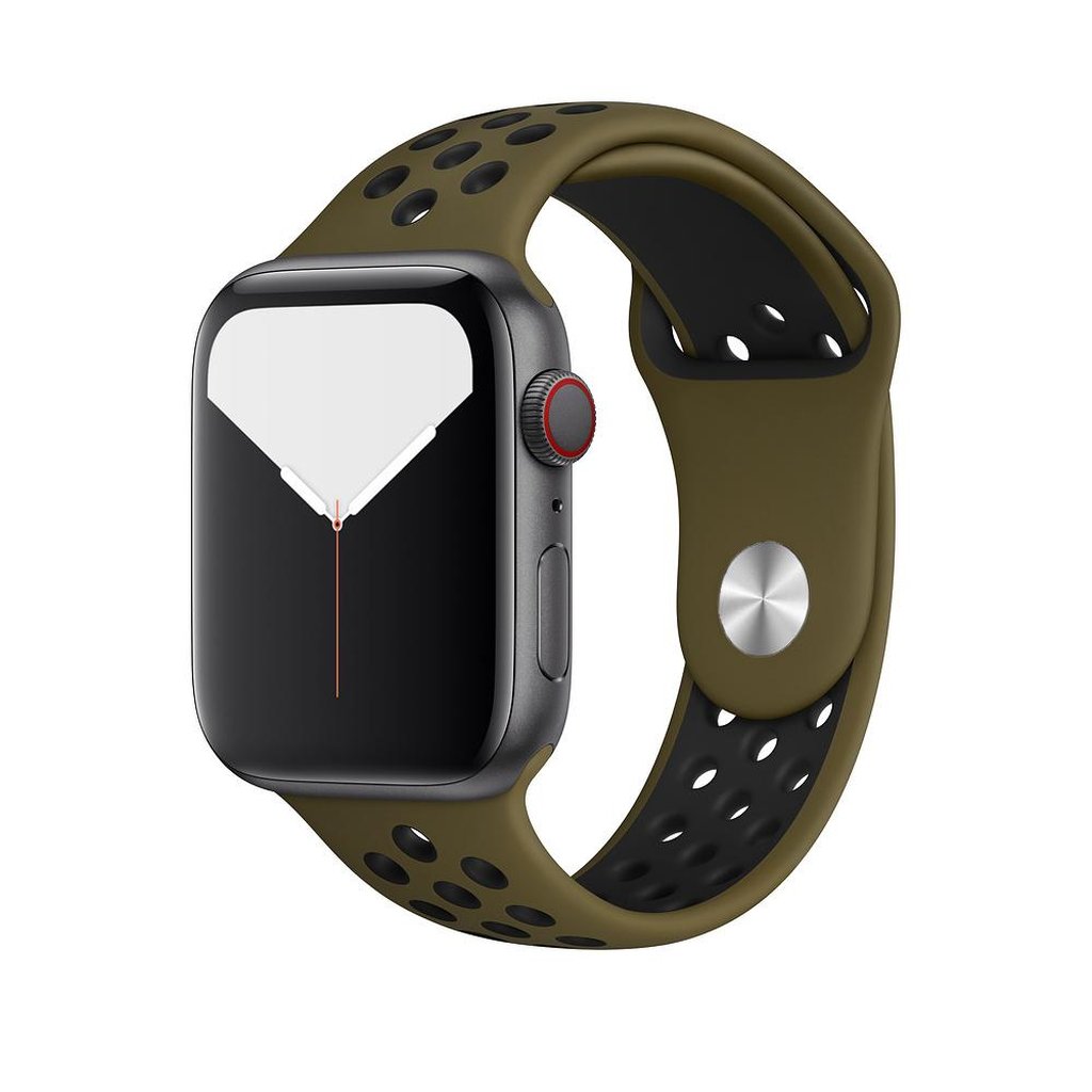 Oliver Flak/Black Sport Band Active for Apple Watch
