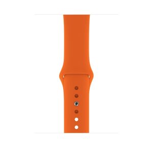 Alternative view of Orange Sport Band for Apple Watch