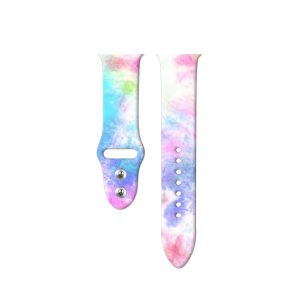Pastel Rainbow Printed Sport Band for Apple Watch