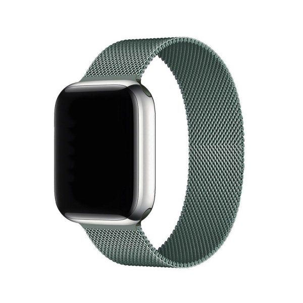 Pine Green Milanese Loop For Apple Watch